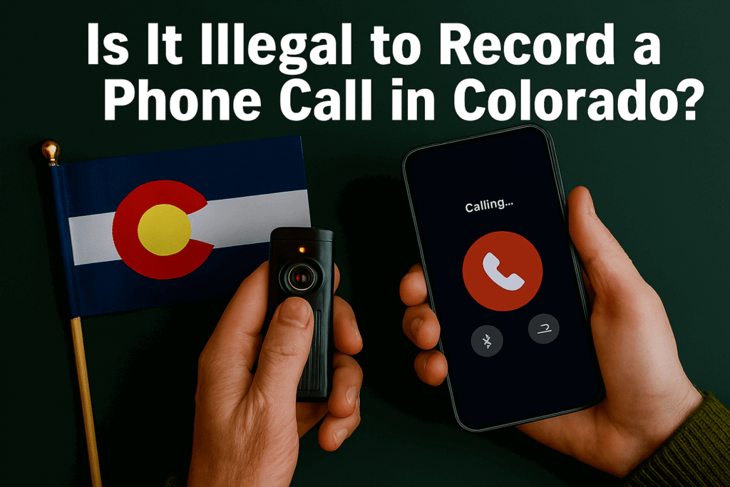 Is It Illegal to Record a Phone Call Without Consent in Colorado