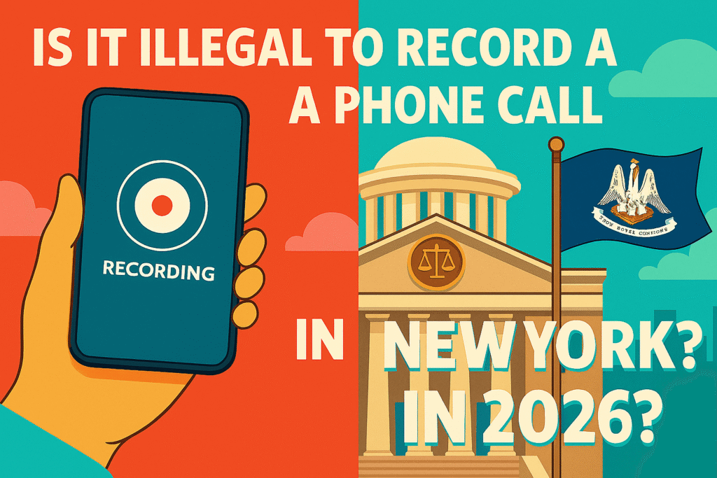 Is It Illegal to Record a Phone Call in New York in 2026 One Party Consent Explained