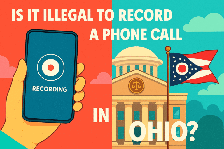Is It Illegal to Record a Phone Call in Ohio? - Ortelcom
