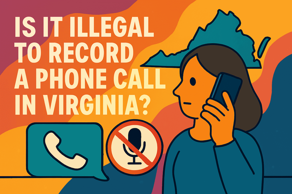 Is It Illegal to Record a Phone Call in Virginia