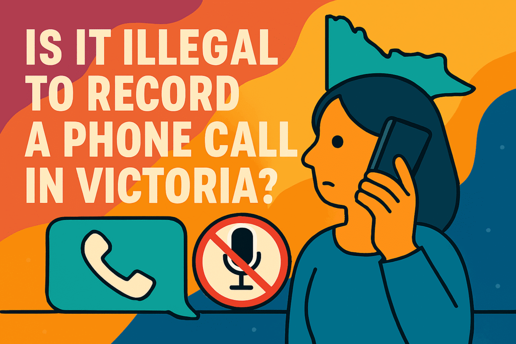 Is It Illegal to Record a Phone Call in Victoria