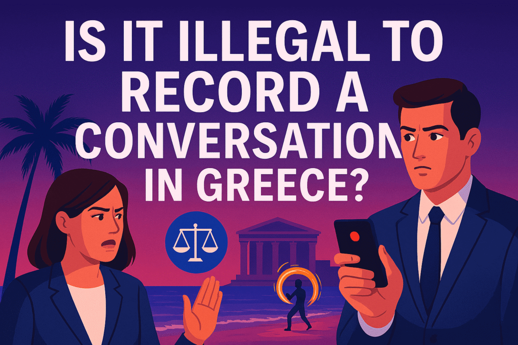 Is It Illegal to Record a Conversation in Greece