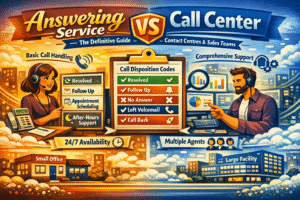 Answering Service vs Call Center