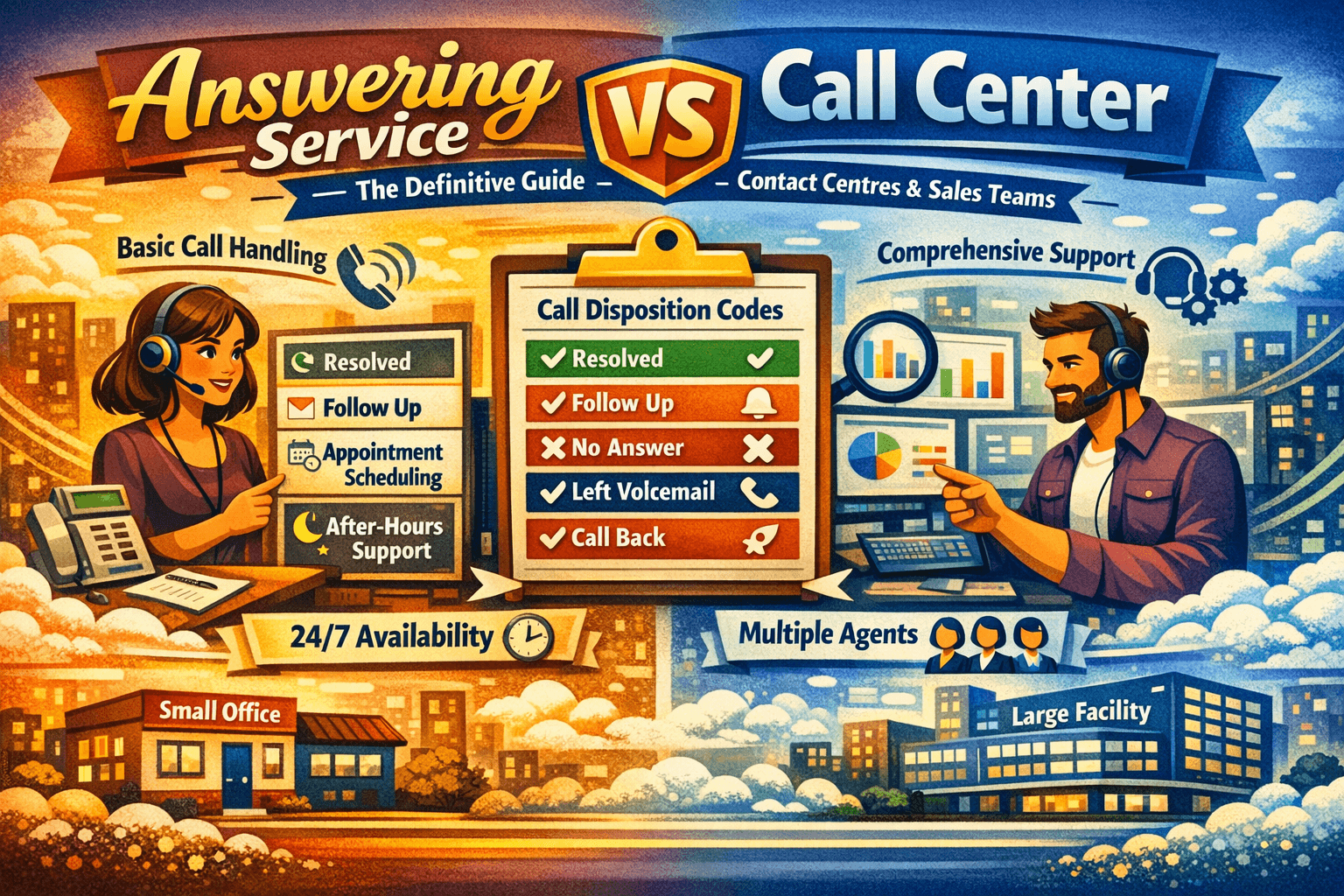 Answering Service vs Call Center