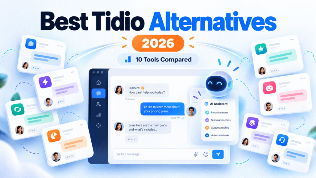 Best Tidio Alternatives