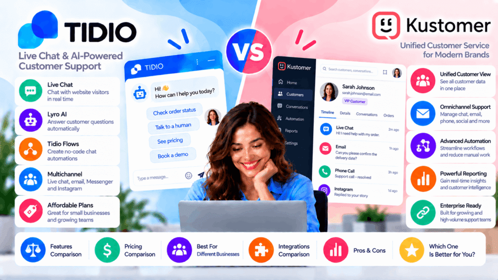 Tidio vs kustomer