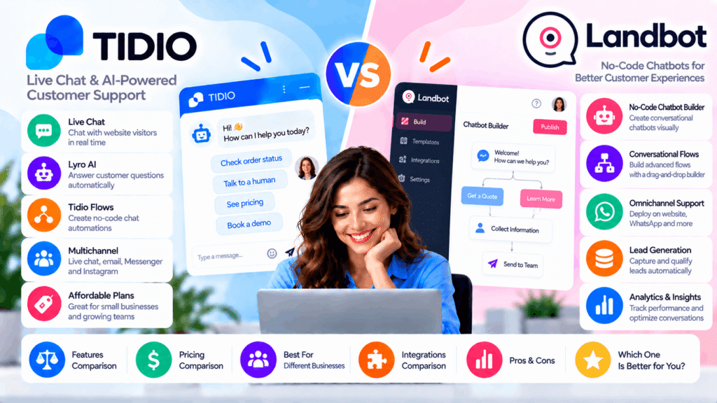 Tidio vs landbot