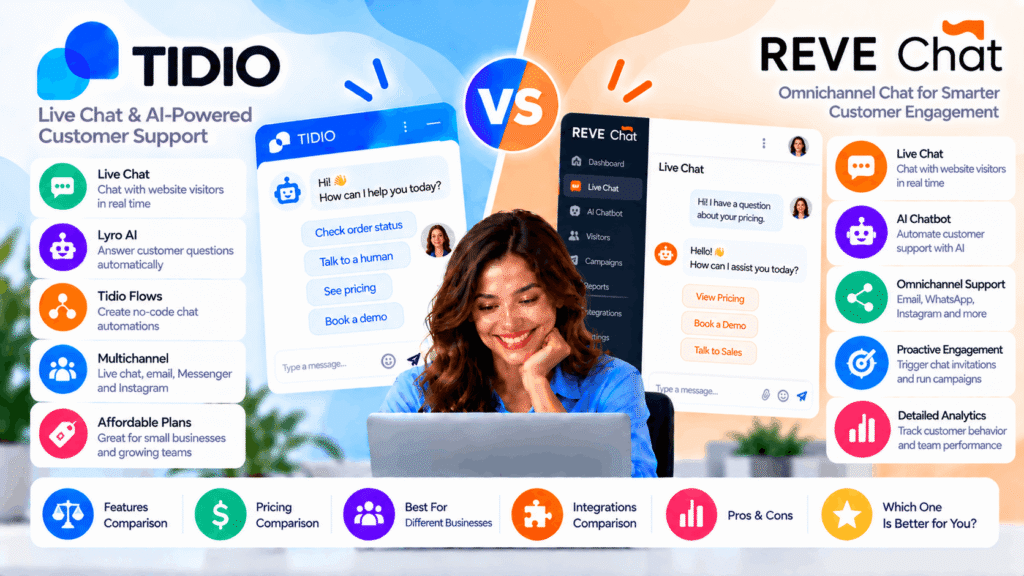 Tidio vs revechat